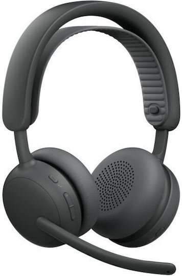 Logitech Zone Wireless 2 ES Teams Version On Ear Multimedia Ακουστικά με μικρόφωνο και σύνδεση Bluetooth σε Γκρι χρώμα - Image 2