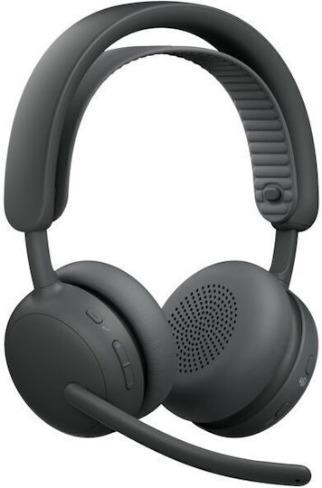 Logitech Zone Wireless 2 ES Teams Version On Ear Multimedia Ακουστικά με μικρόφωνο και σύνδεση Bluetooth σε Γκρι χρώμα - Image 4