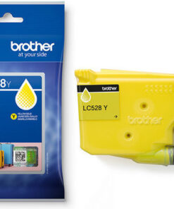Brother LC528Y Γνήσιο Μελάνι Εκτυπωτή InkJet Κίτρινο (LC-528Y)