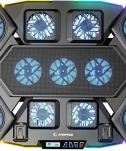 Alternative view of Rampage S50 Glacier Cooling Pad για Laptop έως 17" με 11 Ανεμιστήρες και Φωτισμό
