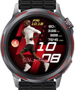 Huawei Watch GT Runner 2 Titanium 43mm Αδιάβροχο με Παλμογράφο (Μαύρο)