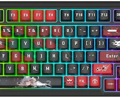 Alternative view of Redragon ARTEMIS PRO Ασύρματο Gaming Μηχανικό Πληκτρολόγιο με RGB φωτισμό (Αγγλικό US)
