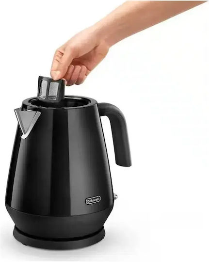 De'Longhi Eclettica Βραστήρας 1.7lt 2000W Μαύρος - Image 3