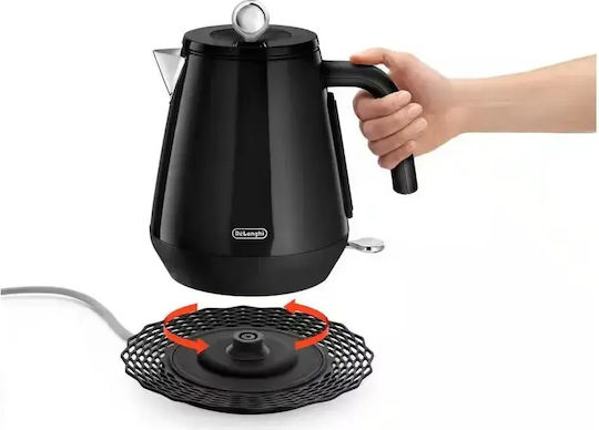 De'Longhi Eclettica Βραστήρας 1.7lt 2000W Μαύρος - Image 5