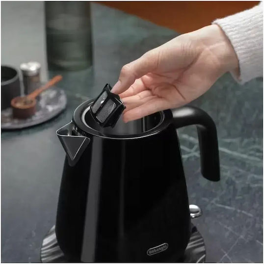 De'Longhi Eclettica Βραστήρας 1.7lt 2000W Μαύρος - Image 2
