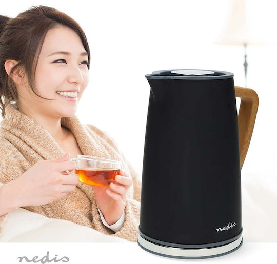 Nedis Soft-Touch Βραστήρας 1.7lt 2200W Μαύρος - Image 5