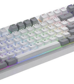 Alternative view of HATOR Rockfall 3 Ασύρματο Gaming Μηχανικό Πληκτρολόγιο Tenkeyless με Hator Aurum Orange διακόπτες και RGB φωτισμό (Αγγλικό US) Λευκό