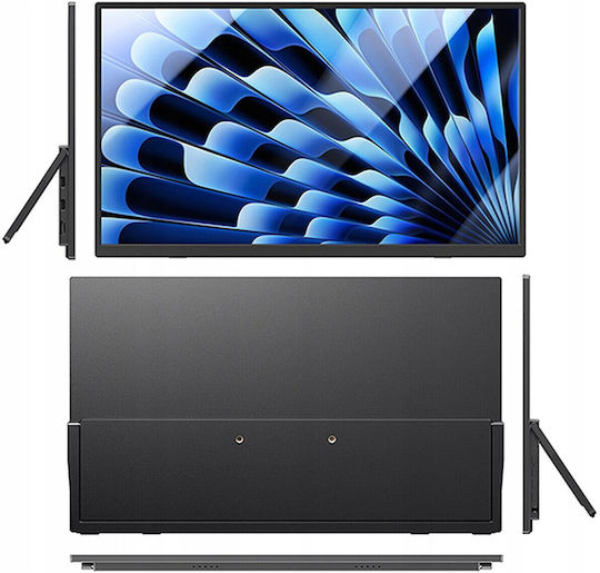 Zeuslap IPS Φορητό Monitor 15.6" FHD 1920x1080 - Image 3