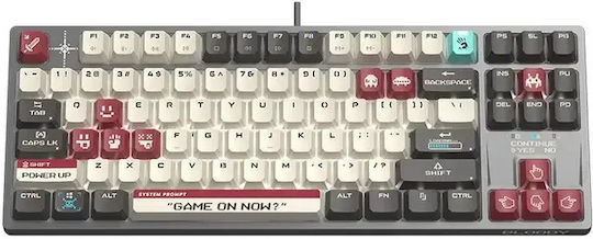 A4Tech Bloody S87 Pixels Red Gaming Μηχανικό Πληκτρολόγιο Tenkeyless με BLMS Red Plus διακόπτες και RGB φωτισμό (International English) Κόκκινο - Image 3