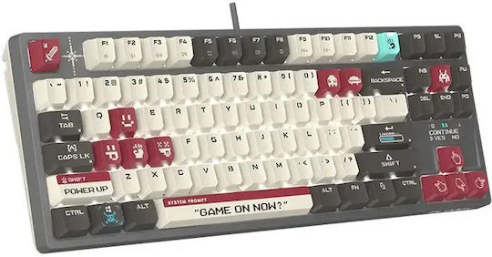 A4Tech Bloody S87 Pixels Red Gaming Μηχανικό Πληκτρολόγιο Tenkeyless με BLMS Red Plus διακόπτες και RGB φωτισμό (International English) Κόκκινο - Image 5