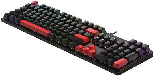 A4Tech Bloody S520N Fire Gaming Μηχανικό Πληκτρολόγιο με BLMS Red Plus διακόπτες και RGB φωτισμό (Αγγλικό US) - Image 6