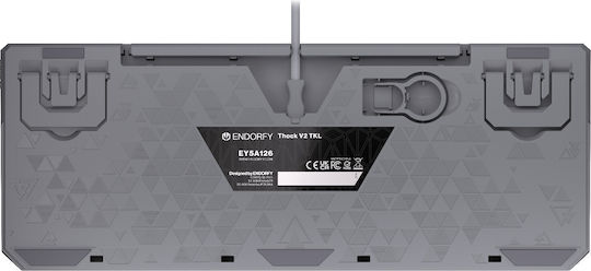 Endorfy Thock V2 Gaming Πληκτρολόγιο Tenkeyless με RGB φωτισμό (Αγγλικό US) - Image 10
