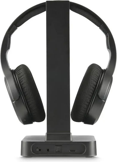 HAMA 00221848 Ασύρματα / Ενσύρματα Over Ear Ακουστικά με 16 ώρες Λειτουργίας Μαύρα - Image 8