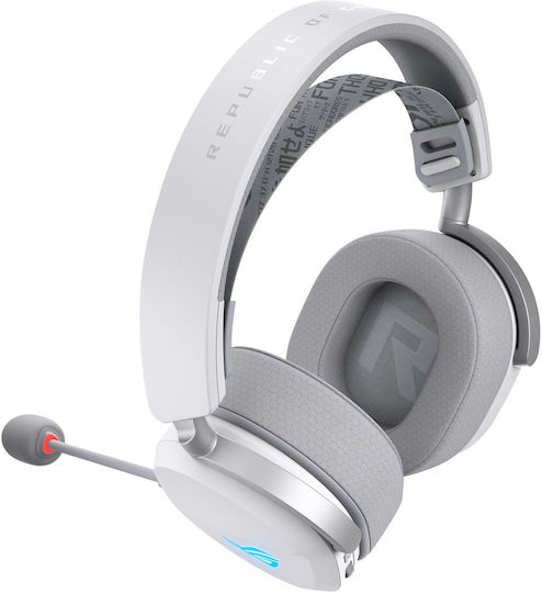 Asus ROG Pelta Ασύρματο Over Ear Gaming Headset με σύνδεση Bluetooth / USB Λευκό - Image 6