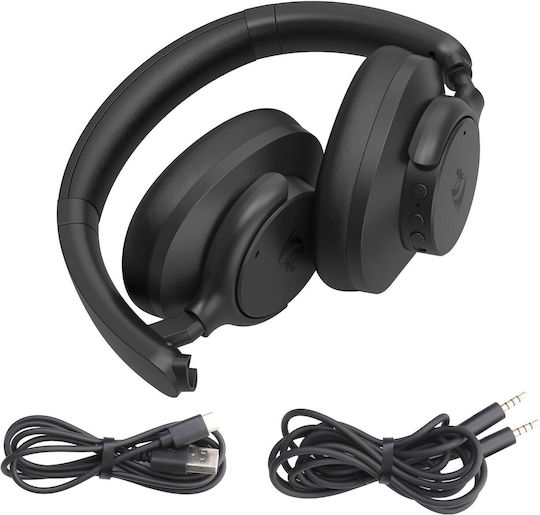 Redragon VibeCore 600X Ασύρματο Over Ear Gaming Headset με σύνδεση 3.5mm / Bluetooth - Image 4