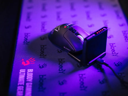 A4Tech Bloody R73 Ultra Duo Ασύρματο Gaming Ποντίκι Μαύρο - Image 9