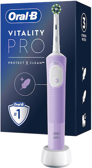 Oral-B D103 Ηλεκτρική Οδοντόβουρτσα Λιλά - Image 6