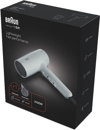 Braun Πιστολάκι Μαλλιών 2100W BRHD211E - Image 8