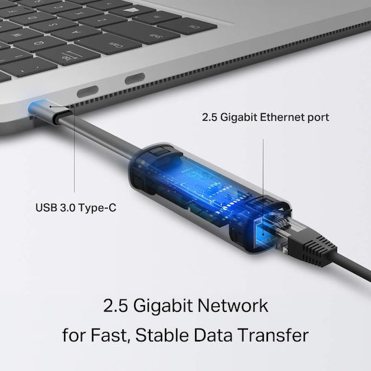 Tp-link Ue310c Usb Type-c To 2.5 Gigabit Ethernet Network Adapter Access Point - Image 3