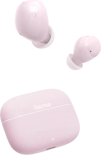 HAMA Freedom Buddy II In-ear Bluetooth Handsfree Ακουστικά Ροζ - Image 2