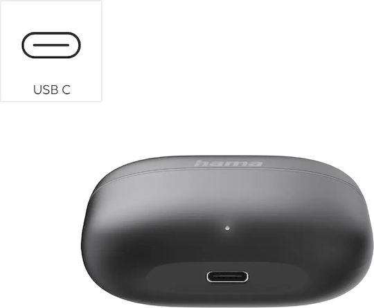 HAMA Freedom Buddy II In-ear Bluetooth Handsfree Ακουστικά Μαύρα - Image 3