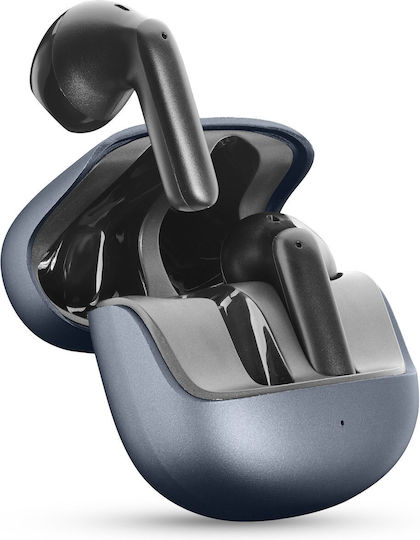 Cellular Line Pure Earbud Bluetooth Handsfree Ακουστικά με Θήκη Φόρτισης Μαύρα - Image 2