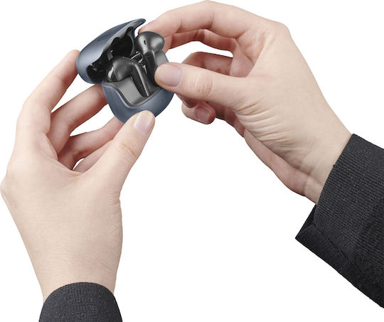 Cellular Line Pure Earbud Bluetooth Handsfree Ακουστικά με Θήκη Φόρτισης Μαύρα - Image 5