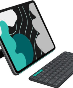Logitech Flip Cover Ανθεκτική με Πληκτρολόγιο Γκρι (iPad Pro 13", iPad Air 13)