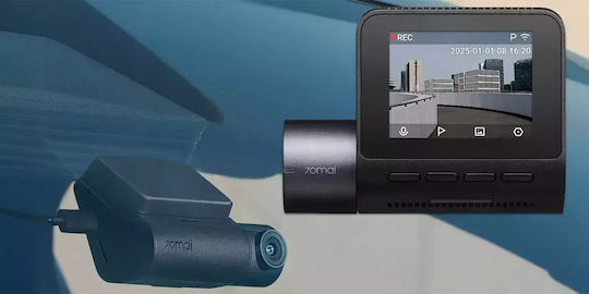 70Mai A410 Σετ Κάμερα DVR Αυτοκινήτου 1440P με Οθόνη 2" Bluetooth, Wi-Fi, GPS & Κάμερα Οπισθοπορείας - Image 5