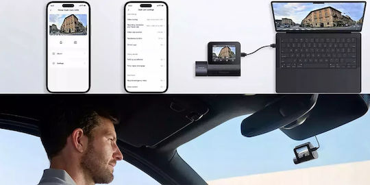 70Mai A410 Σετ Κάμερα DVR Αυτοκινήτου 1440P με Οθόνη 2" Bluetooth, Wi-Fi, GPS & Κάμερα Οπισθοπορείας - Image 11