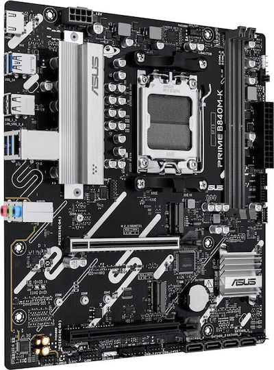 Asus PRIME B840M-K Motherboard Micro ATX με AMD AM5 Socket 90MB1PK0-M0EAY0 - Image 4