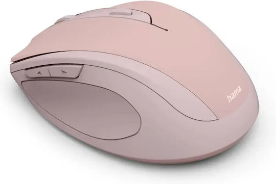 HAMA WM-400 Ασύρματο Εργονομικό Ποντίκι Ροζ - Image 4