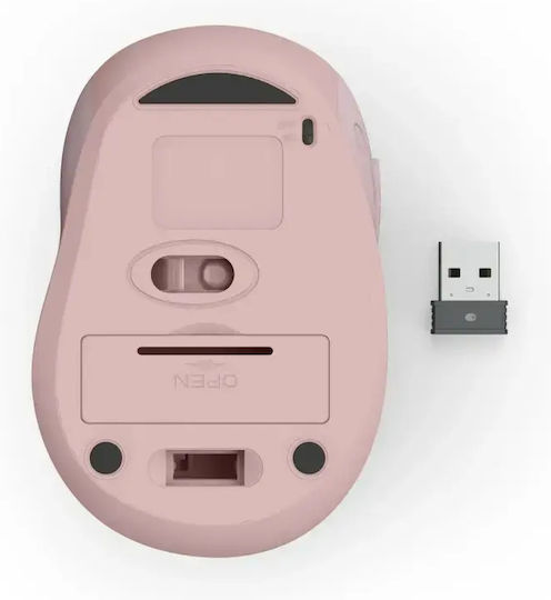 HAMA WM-400 Ασύρματο Εργονομικό Ποντίκι Ροζ - Image 6