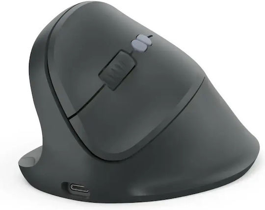 HAMA EWM-600 Ασύρματο Εργονομικό Bluetooth Ποντίκι για Αριστερόχειρες Μαύρο - Image 3