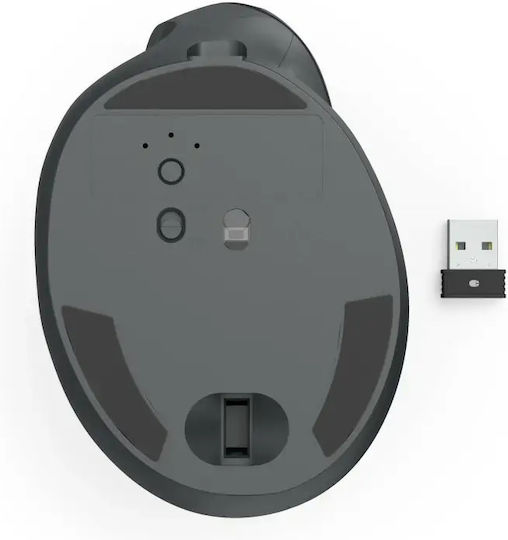 HAMA EWM-600 Ασύρματο Εργονομικό Bluetooth Ποντίκι για Αριστερόχειρες Μαύρο - Image 4