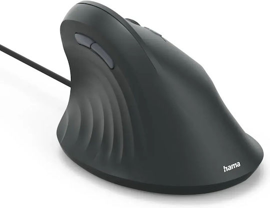 HAMA ECM-500 Ενσύρματο Εργονομικό Ποντίκι Μαύρο - Image 5