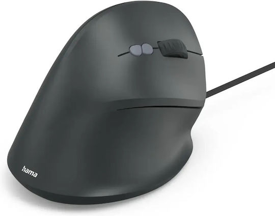 HAMA ECM-500 Ενσύρματο Εργονομικό Ποντίκι Μαύρο - Image 7