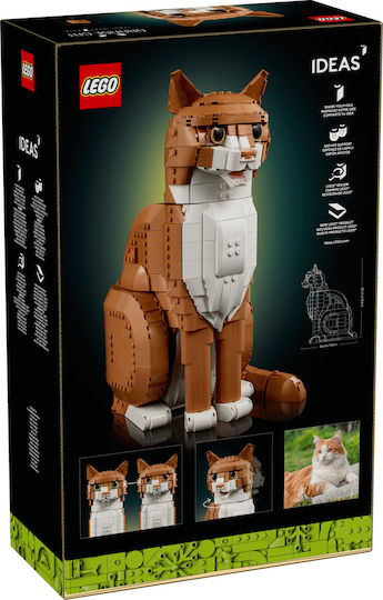 LEGO Ideas Orange Cat για 18+ Ετών 21376 - Image 8