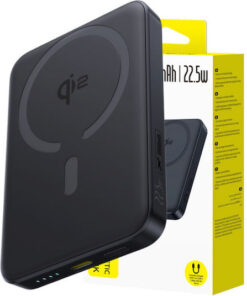 Alternative view of Baseus EnerFill FM12 MagSafe Power Bank 10000mAh 22.5W Μαύρο
