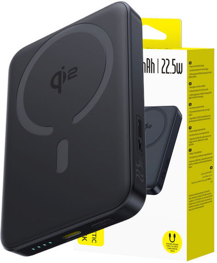 Baseus EnerFill FM12 MagSafe Power Bank 10000mAh 22.5W Μαύρο - Image 2