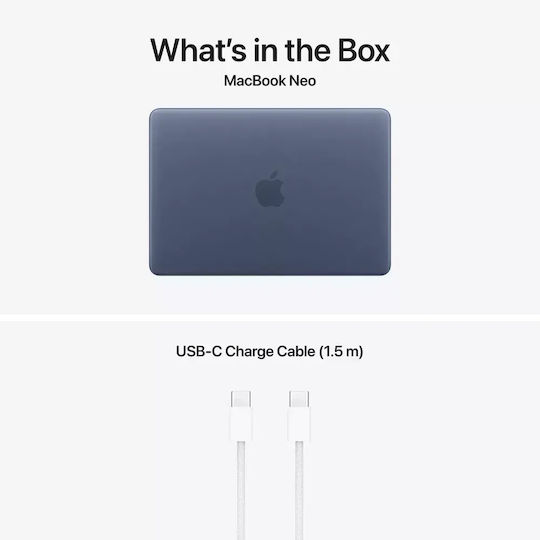 Apple MacBook Neo 13" IPS Retina Display (A18 Pro-6‑core/8GB/256GB SSD/5‑Core GPU) Indigo (International English Keyboard) - Image 10