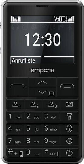 Emporia M76 Single SIM Κινητό με Κουμπιά Μαύρο - Image 2