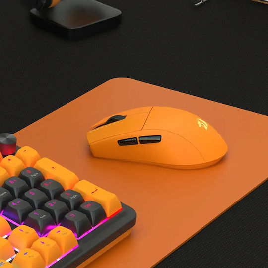 Redragon King Ultra Ασύρματο Gaming Ποντίκι Πορτοκαλί - Image 10
