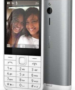 Alternative view of Nokia 230 Dual SIM Κινητό με Κουμπιά (Αγγλικό Μενού) White Silver