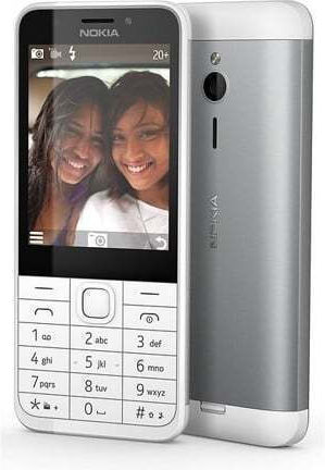 Nokia 230 Dual SIM Κινητό με Κουμπιά (Αγγλικό Μενού) White Silver - Image 2