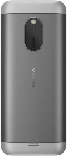 Nokia 230 Dual SIM Κινητό με Κουμπιά (Αγγλικό Μενού) White Silver - Image 4