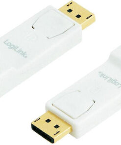 LogiLink CV0057 Μετατροπέας DisplayPort male σε HDMI female Λευκό 1τμχ