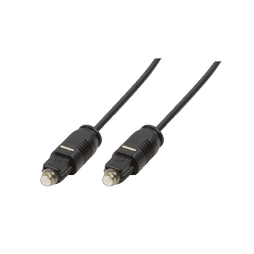 LogiLink Optical Audio Cable TOS male - TOS male Μαύρο 3m (CA1009)