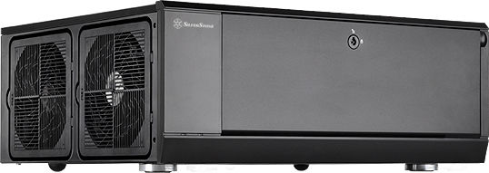 Silverstone GD10 Home Theater Κουτί Υπολογιστή Μαύρο - Image 2